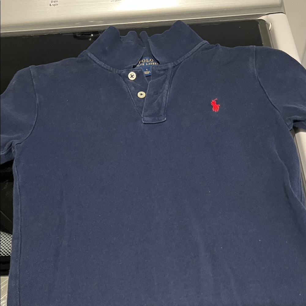 Ralph Lauren Boy’s Classic Navy Blue Polo Shirt